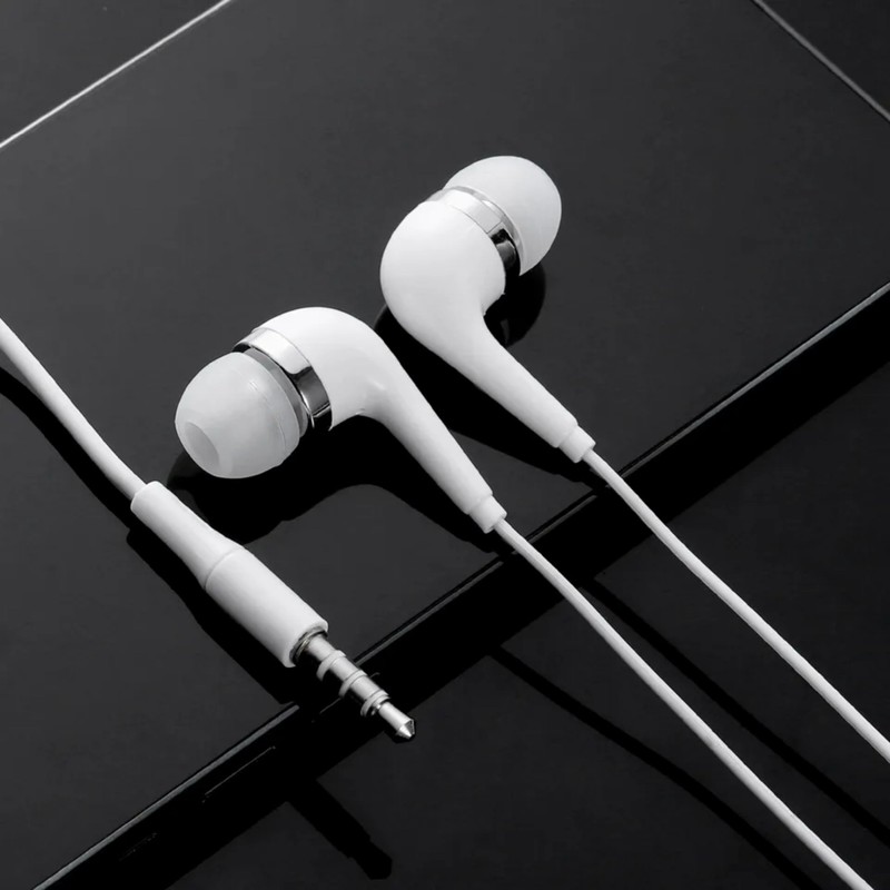 Generic Headphones USB C Type C Earphones Earbuds (3.5mm, White)