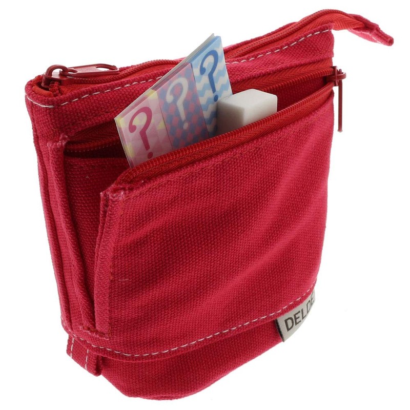 Sunstar Stationery Pen Pouch Delde S1418017 One Color Red