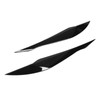 1 Pair Headlight Eyebrow ABS Vehicle Eyelid Replacement for 3