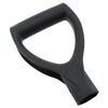 heyous Inside Diameter 32mm D Shovel Handle Black PP Plastic