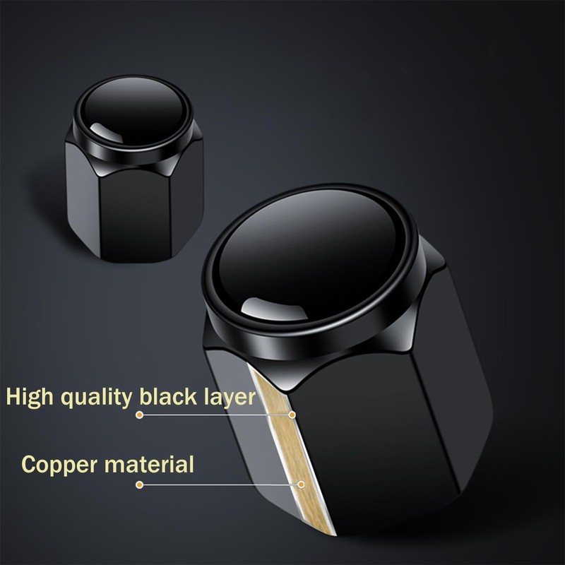 Tire Valve Stem Caps for Nissan Murano Altima Kicks Armada