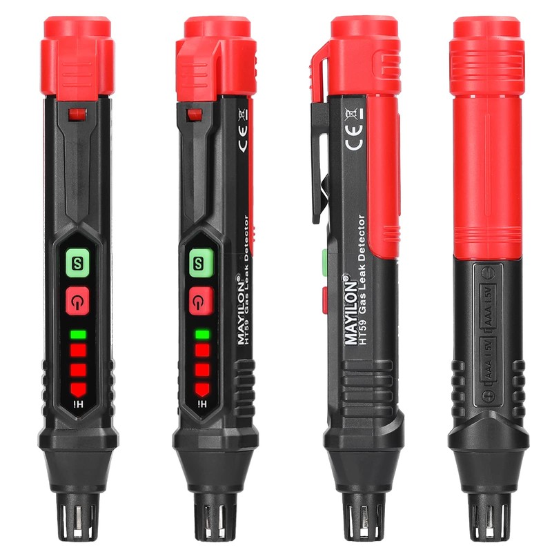 Handheld Combustible Gases Leak Detector Natural Gases Leakage Tester Portable