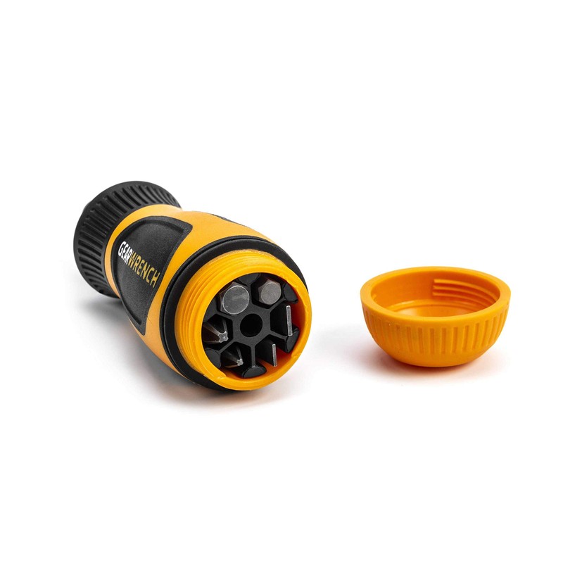 GEARWRENCH 6-in-1 Stubby Ratcheting Multi-Bit Driver - 80061R