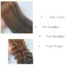Ombre Brown Blonde Braiding Hair Pre stretched for Boho Braids