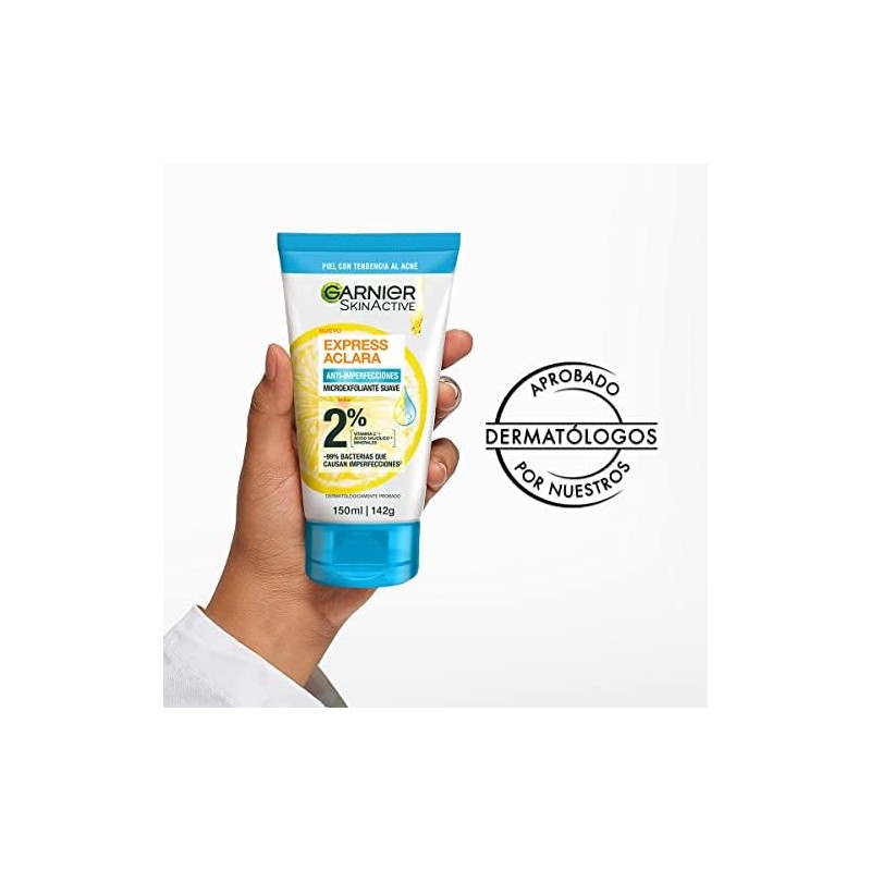 Garnier Express Aclara Sérum + Exfoliante Antiacné 30ml + 150ml