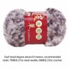 Uposao 2 Skeins Chunky Fluffy Faux Fur Yarn Skein Imitation