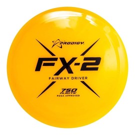 Prodigy Disc 750 FX-2 | Overstable Disc Golf Fairway Driver | Stiff, Confident Grip | Great for Backhand and Sidearm Shots | 170-176g (Colors May Vary)