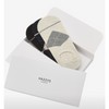 Hazzys (대구신세계)블랙 체크배색 면혼방 덧신양말3종세트 HJSS5E202WT (Daegu Shinsegae) Black Check