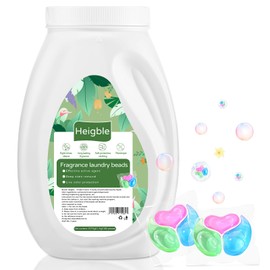 Heigble 180 Count Laundry Detergent Pods Bulk Washing Machine Detergent Pods 3-in-1 Concentrated for Visible and Invisible Dirt, Fruity Aroma