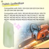 Youqsm 10Pcs Chain Guide Bumper Strip Set,1121 648 6610,Compatible with