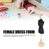 Female Dress Form Mini Desktop Sewing Mannequin Body with Stand