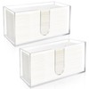 Acrylic Paper Towel Holder Countertop, 5mm Thick Clear C-Fold Z-Fold