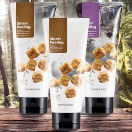 The Naturally Derived Skin Fatigue Recovery Face Shop Smart Peeling Honey Black Sugar Scrub 3 Pieces 120ml / 더 자연유래 피부피로회복 페이스샵 스마트 필링 허니 블랙 슈가 스크럽 3개 120ml