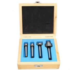 4 Piece Wood Driving Set MT1/MT2 Woodworking Lathe Spur Cup Center Set for Woodworking Turning Tools with Box Accessories (MT1)