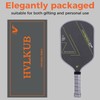 HVLKUB Lightweight Pickleball Paddle Equipment-Raw T700 Carbon Fiber Surface|16mm PP