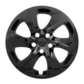 Auto Reflections Set of 4 17" 6 Spoke Wheel Covers for Toyota RAV4 2019-2021 - Gloss Black