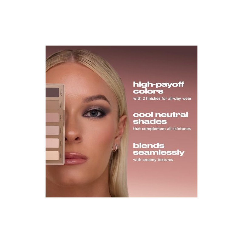 Urban Decay Naked 2 Basics Paleta de Sombras Mate, 6
