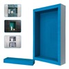 Noble Pre-Formed Rectangular Shower Niche 314 12"x20" with Adjustable Shelf