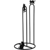 Nagashima RAKIAN NS-CKP Kitchen Paper Stand, Black Cat