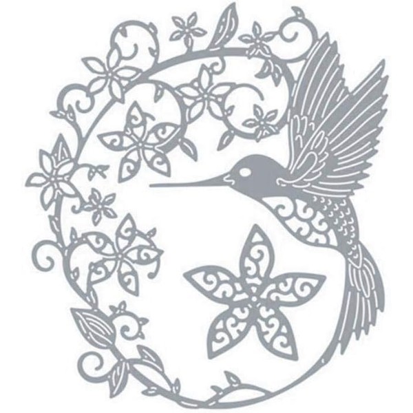 Hummingbird Die Cut for Card Making, Hummingbird Metal Cutting Dies
