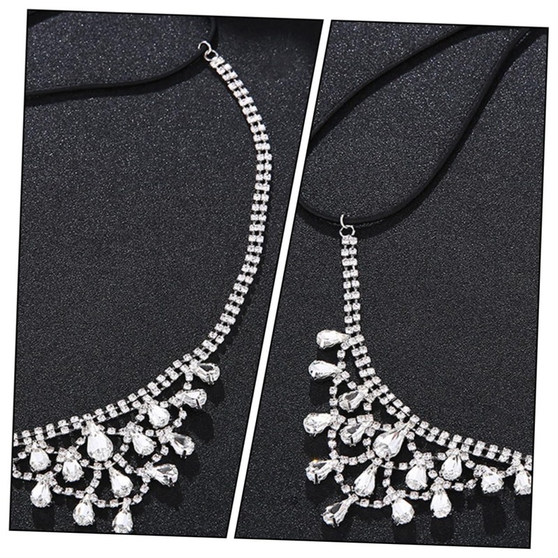 Ipetboom Elegant Rhinestone Bridal Headband Silver Decorative Wedding Hairband for