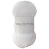 Cygnet 100% Cotton Knitting Yarn (White 2080)