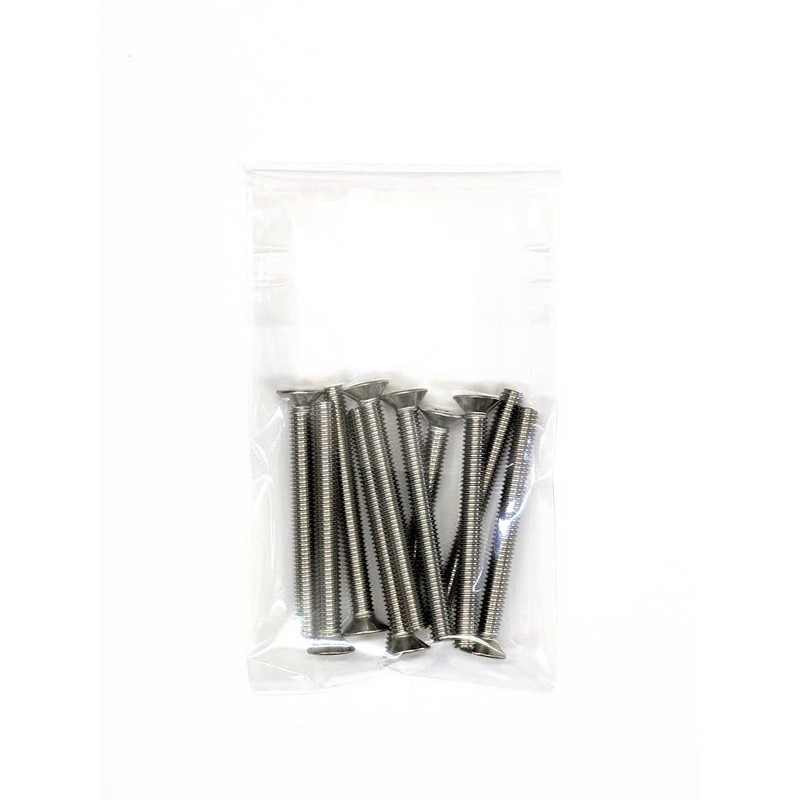 [M3x50] Stainless Steel Countersunk Head Small Screws (10 pieces)