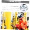 MERRYHAPY Engine Muffler for Lawn Equipment 1/2 Inch Threaded Metal