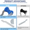 BALAVA 5inch Adjustable Keel Roller Assembly, Boat Trailer Rollers with