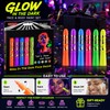 6-Color Glow Face & Body Paint Set for Parties –