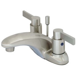 Kingston Brass KB8628NDL 4 in. Centerset Bathroom Faucet - Polished Brass