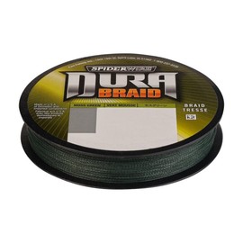 SpiderWire DuraBraid Braided Fishing Line, Moss Green, 8lb - 300yd