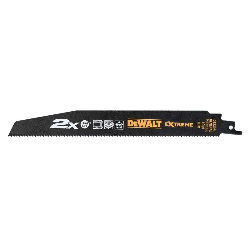 Dewalt DT2308L-QZ Reciprocating Blades, 228 mm, Set of 5 Pieces