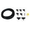 Turbo Vacuum Fitting Kit Turbocharged Wastegate Solenoid Connector Set for