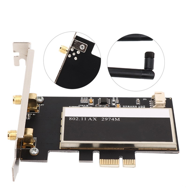 For Intel AX200 WR-9200 Desktop PC 2974M 2.4G/5G BT5.0 PCI-E