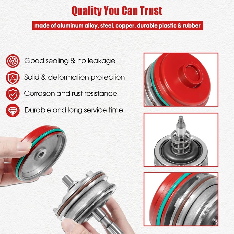 High performance Corvette Servo Piston Assembly with Cover, Snap Ring