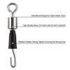 Alwonder 50pcs Quick Change Swivels for Feeder Method and Waggler