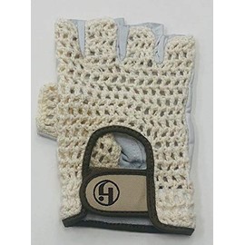 HJ Half Finger Golf Glove, Ladies Large, fits on Right Hand, 3-Gloves