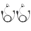 Karier Walkie Talkie Headset Earpiece with PTT Mic and Soft