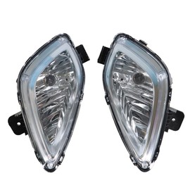 Silscvtt 2Pcs Fog Lights Assembly Replacement for 2011 2012 2013 Hyundai Elantra with with Bulbs Wiring Harness & Switch Kit Driver & Passenger Side