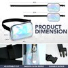 A5000 - FP-1 pok-Rave- PARENT, Silver, One-Size, Fanny Pack