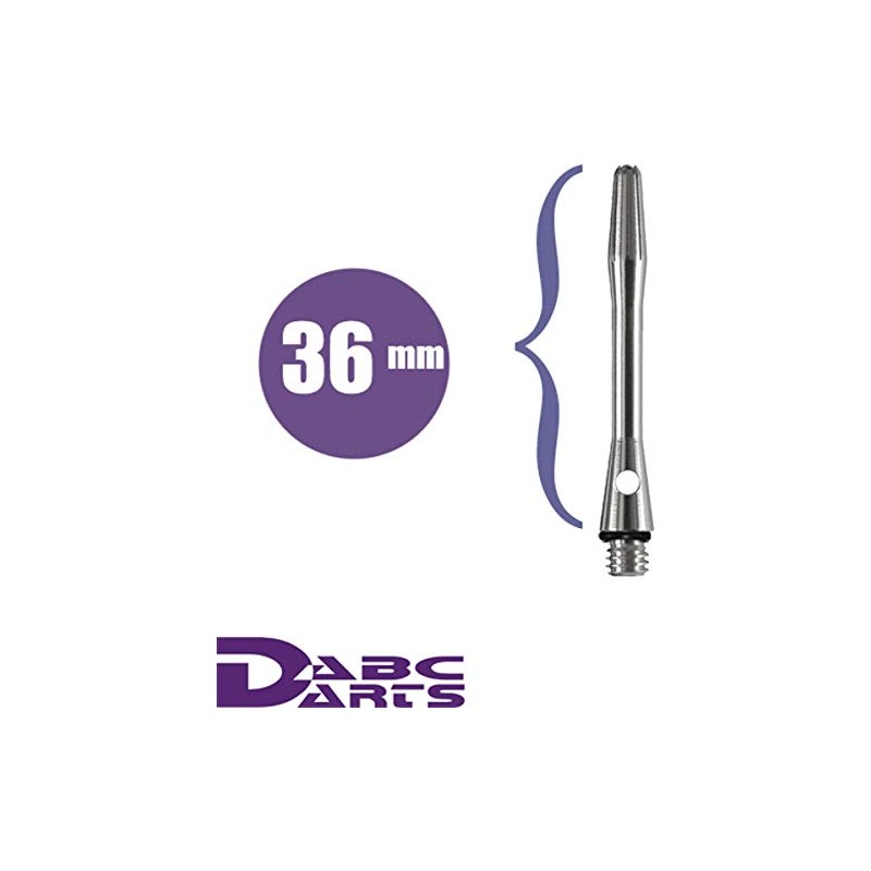 ABC Darts – Aluminium Dart Shafts Set with O-Rings –