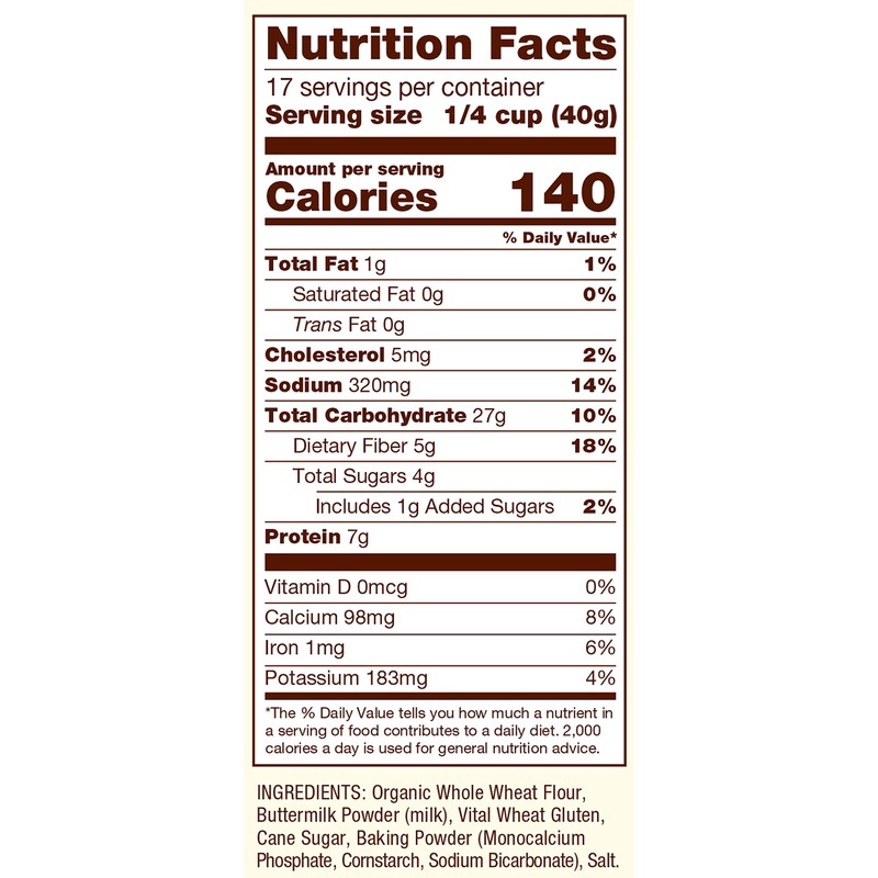 Bobs Red Mill, Pancake Waffle Mix Buttermilk, 24 Ounce