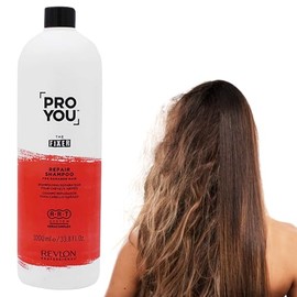 REVLON PROFESSIONAL Shampoo Reparador The Fixer Pro You Profesional  Para Cabellos Dañados  Con Aminoácidos De Queratina  Cabello Más Resistente...   
