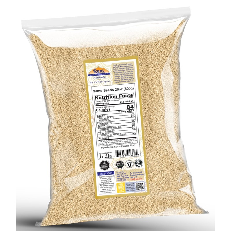 Rani Samo Seeds Whole 28oz (800g) Bulk ~ Japanese barnyard
