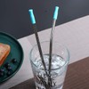Travel Utensils Set with Case Reusable Portable Cutlery Set Stainless