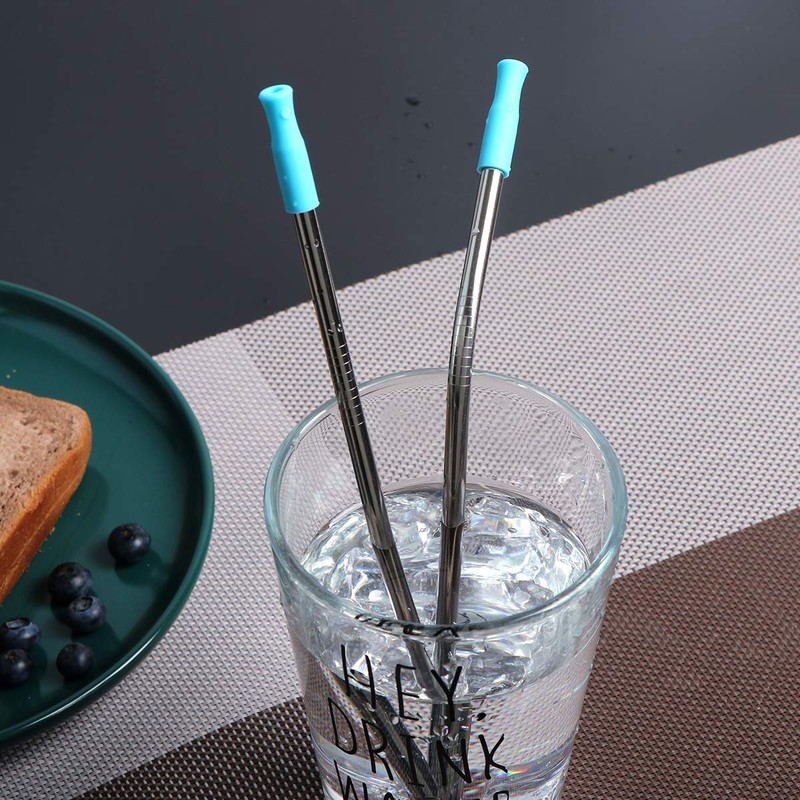 Travel Utensils Set with Case Reusable Portable Cutlery Set Stainless