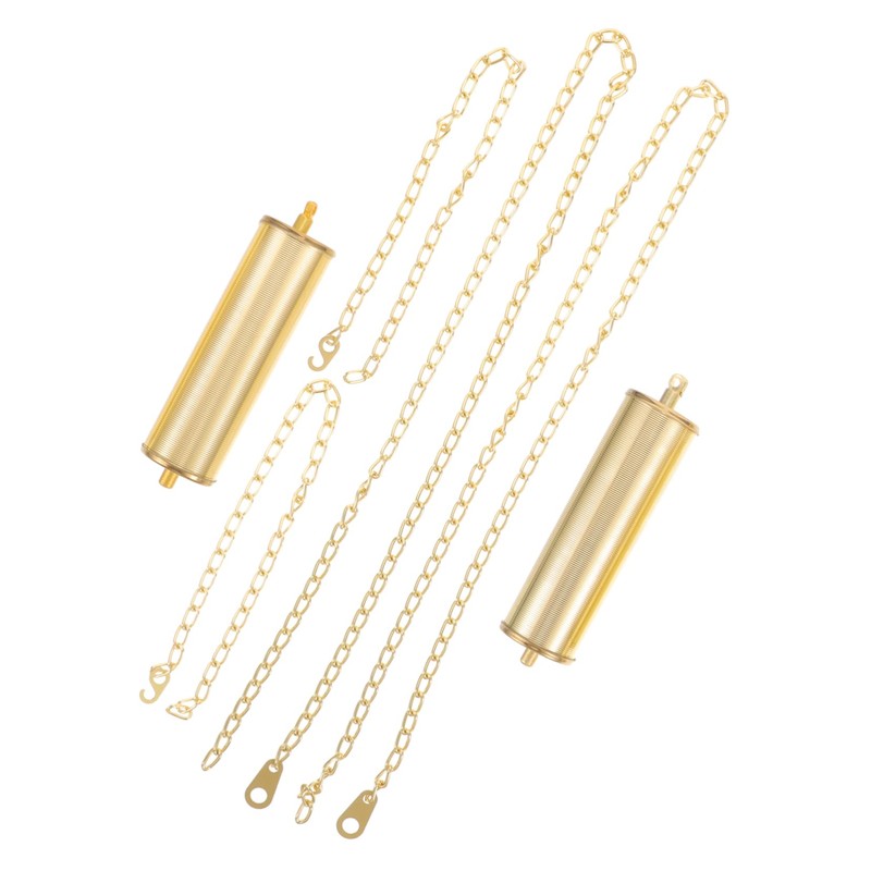 TEHAUX 5 Sets Heavy Duty Iron Clock Weight for Grandfather