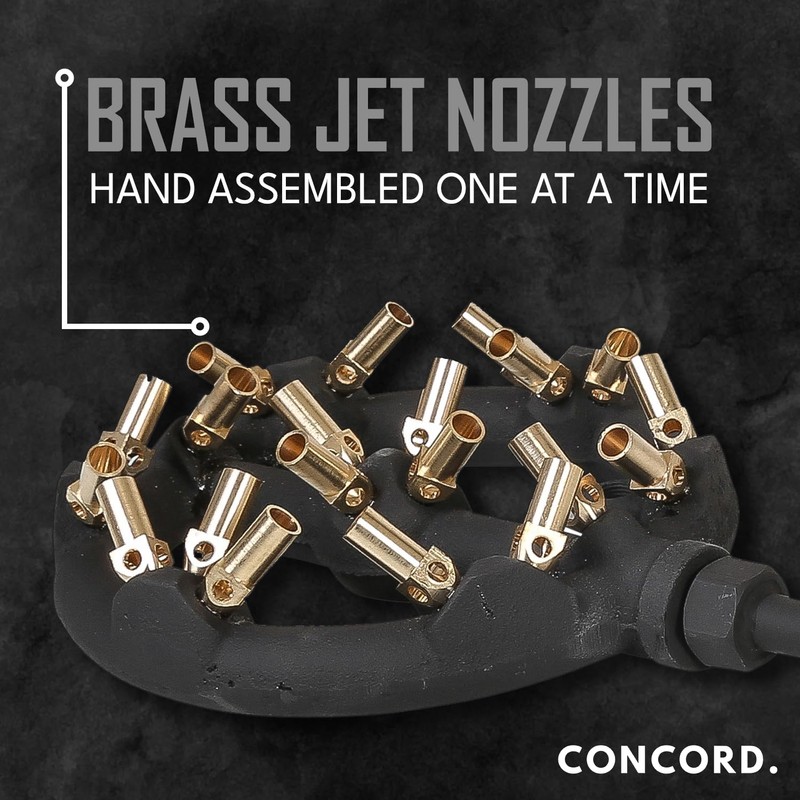 Concord Cast Iron Jet Burner Single Propane Outdoor Burner Head