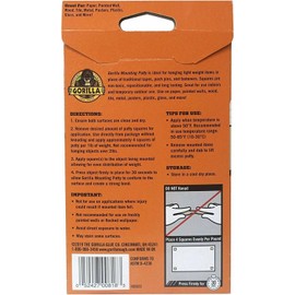 Gorilla Removable Mounting Putty